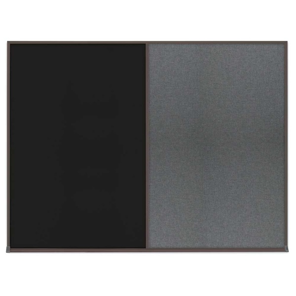 Double Door Radius Corkboard, 42"X32", S